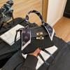 Bolsa Kelly Versátil Transfronteiriça para Mulheres, Atacado 2025 Moda Ombro Único Novo Estilo Transversal com Textura