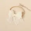Estilo Tweed Encaje Retro Diadema para el Cabello Infantil Lazo de Tela Accesorios para el Cabello de Bebé Fontanela Diadema Versátil para Bebé