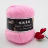 Seda Hilada Cachemir Tencel Algodón de Bambú 6 Pompones Carbón de Bambú Fibra de Bambú Tencel Primavera y Verano Tejido a Mano Ganchillo Lana Fina