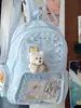 Mochila de Estilo Coreano de Nicho, Transfronteiriça, para Alunas do Ensino Fundamental e Médio, Mochila para Universitária Estilo Floresta