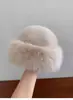 Atacado de fábrica LOGO chapéus com abas de orelha, chapéus peludos no atacado, chapéus quentes de pele sintética de raposa para exportação, chapéus Lei Feng para circunferência de cabeça grande