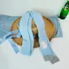 Guantes de Punto con Pelo de Conejo para Pantalla Táctil, Muñeca Larga, Estilo Coreano Nuevo, Otoño e Invierno, Cálidos, Color Fresco, Bufanda Pequeña, Combinan con Todo