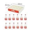 Mini simulación de supermercado bandeja de refrescos para bebidas juego de botellas de vino adornos de casa de muñecas modelo accesorios de juego de comida en miniatura
