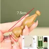 Masajeador de Cuerno de Sándalo Verde Flor de Loto para Puntos de Acupuntura Ocular, Masaje Facial Especial para Despejar Meridianos, Palo Morado de Sándalo para Estirar Tendones
