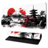 Mouse Pad Gamer Paisagem Minimalista Estilo Japonês Grande High-End Fornecimento Direto da Fábrica Mouse Pad Tapete para Mesa de Computador de Escritório