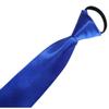 Corbata con Cremallera Brillante de 8 cm para Hombre y Mujer Vestido Casual Combinable Color Sólido Profesional Estudiante Corbata de Cuello