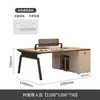 Mesa de Escritório Simples Moderna para 4 Pessoas 6 Pessoas Estação de Trabalho com 4 Cabines Combinação de Mesa e Cadeira de Escritório para Funcionário Mesa de Computador