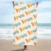Alfombra de rizo patrón de moda toalla para sudar toalla de playa toalla de baño chal toallita de microfibra impresión digital costero