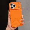 Funda de Teléfono con Patrón de Onda de Dopamina Compatible con Apple 18PROMAX Moderna 17 Color Sólido Simple 11/12/13 Resistente a Caídas