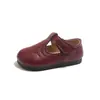 Zapatos de Cuero para Niñas 2026 Primavera Nuevos Zapatos de Princesa para Niños Nuevos Suela Suave Zapatos Individuales Retro para Bebé Estilo Británico Zapatos Pequeños de Cuero
