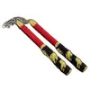 Jogo de paz comendo frango cercando nunchakus dragão fuga de metrô modelo de arma branca ornamentos de brinquedo de liga