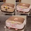 Cojín de Rota de Hielo Cojín Lumbar Sedentario para Oficina Asiento de Coche de Práctica Sofá Tatami Espesado Otoño e Invierno Cojín de Asiento de Dibujos Animados
