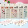 Transfronteiriço Novo Modelo Ykl-07 Maquiagem para Olhos Exquisita Adesivos de Strass Decoração Facial Infantil Adesivos de Strass Adesivos de Cristal Acrílico Atacado