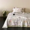 Edición de mostrador 20% Seda Hilo 60 Tencel de Lenzing Juego de Cama de Verano de Cuatro Piezas Lyocell Seda Helada Refrescante Colcha de Verano