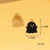 Adornos DIY estrictamente seleccionados con versión Q de aleación de Halloween, fantasma con goteo de aceite, espíritu del festival de fantasmas, calabaza, sombrero de bruja, colgante de momia
