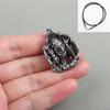 Colgante Pájaro Dapeng Xizang Joyería Pequeña Vintage Envoltura Pasta Accesorios de Mano Collar Suministros Tántricos Colgante Pájaro de Alas Doradas