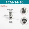 Adaptador hidráulico acero 45# Yonghua cono de 24 grados férula sello ED fitting para manguera 1CB 1CM 1DB 1DM