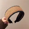 Novo Aro de Cabelo de Pelúcia com Aba Larga, Faixa de Cabeça Pequena para Meninas Perfumadas para Tirar Fotos ao Sair, Aro de Cabelo Versátil Popular
