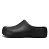 Chinelos Masculinos Comércio Exterior tamanho grande 2024 Impermeável e à Prova de Óleo Sapatos de Chef Masculinos e Femininos Moda Sapatos de Enfermeiro Sandálias Leves
