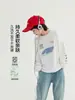 Moda Infantil Otoño 2026 Camiseta de Manga Larga con Letra 2026 Top Deportivo Cómodo para Exteriores Moderno Genial Holgado para Niños