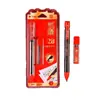 Set de Examen Xiaoyuer Peces Saltando sobre el Dragón Tarjeta de Estudiante Papelería Compás Bolígrafo Neutro Lápiz Regla para Responder Bolsa de la Suerte