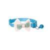 Suministros para Mascotas Collar para Perro con Pajarita a Cuadros y Cascabel Collar para Gato