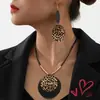 Conjunto de Joias de Moda Europeu e Americano Transfronteiriço Best-Seller na Amazon Personalidade Metal Geométrico Criativo Simples Conjunto de Joias Conjunto de Joias