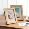 Marcos de fotos sencillos de madera, de 10 pulgadas, 5 pulgadas, 6 pulgadas, 7 pulgadas, 8 pulgadas, tamaño A4, marcos de fotos creativos, portarretratos, para mesa/colgar en la pared DIY.