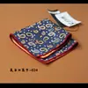 Moda vintage caju pequena flor toalha de bolso terno direto da fábrica toalha de bolso poliéster pequeno quadrado multi-cor opcional