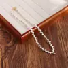 Collar Retro Francés de Perlas de Agua Dulce Naturales para Mujer, Moderno, Versátil, Sencillo, Lujo Ligero, Cadena de Cuello Elegante, Cadena para Suéter al por Mayor
