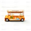 Food Truck Elétrico Multifuncional de Quatro Rodas, Carrinho de Lanches Móvel, Barraca de Café da Manhã, Churrasco, Espetinhos Fritos, Food Truck de Hot Pot Picante Frito