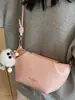 Bolsa Pequena em Formato de Nuvem para Mulheres, Nova Tendência da Primavera de 2026, Bolsa de Ombro Transversal Plissada Estilosa, Bolsa de Celular da Moda de Nicho