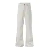 Jeans Paris cleanfit de color liso, ligeramente acampanados, unisex, estilo retro americano, corte slim, pierna recta, pantalones casuales, modernos