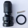 Adaptador telescópico de manga para pistola de ar 1/2" 12,5mm cabo quadrado para 1/4" 6,35mm cabeça sextavada
