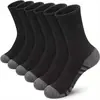 Selección estricta de calcetines transfronterizos talla grande calcetines de tubo para hombre color liso transpirables absorbentes de sudor calcetines deportivos calcetines de baloncesto Zhuji venta al por mayor