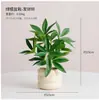 Planta Verde Artificial Vaso de Planta Flor Real Decoração Girassol Flor de Plástico Planta Decorações para Sala de Estar Casa Enfeites de Flores