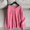 2026 Cardigan Básico de Punto de Lana y Felpa Chaqueta Suéter Corta para Mujer Venta al por Mayor H03FS88002