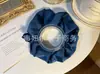 Venda Direta do Fabricante: Elásticos de Tecido Simples para Rabo de Cavalo, Scrunchies Estilo Coreano, Elásticos de Cabelo para Meninas Transfronteiriços, Faixas de Cabelo, Cordas de Cabelo