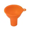 Embudo de silicona de boca ancha para el hogar para dispensar comida para bebés, aceite, vino, fórmula infantil, arroz y frijoles; embudo de cocina de boca ancha