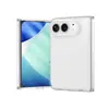 Adequado para Capa Protetora de Celular Transparente Anti-Riscos Dois em Um Dobrável Apple Duo Case Dobrável Integrado iPhone Duo
