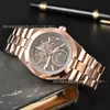 Fábrica de PPF Transfronterizo 4500V Volante Hueco Transparente Reloj Mecánico Automático para Hombre, Acero Inoxidable, Comercio Exterior