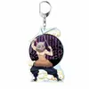 Chaveiro Atacado Demon Slayer Mercadoria de Anime Pingente Dupla Face em Acrílico Bem-vindo a Nos Enviar Seu Design para Placas de Suporte