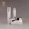 Embalagem de Material para Gel de Styling de Cabelo de Grande Capacidade, Impressão de Logo, Tubo de Máscara de Cílios Redondo Prateado Eletrodepositado, Cabeça de Pincel Grande de 20ml