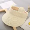 Chapéu de Palha de Verão Chapéu de Sol Chapéu de Sol Chapéu Artesanal para Meninos e Meninas