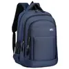 Mochila Casual Masculina 2026 para Viagem de Negócios Transfronteiriça, Grande Capacidade, Estilo Coreano, Tendência, Cor Sólida, Bolsa Simples para Laptop