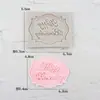 Molde de Silicona para Pastel Tamaño Grande Corona Tarjeta de Feliz Cumpleaños Happybirthday Letras Inglesas Postre