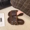 Chinelos Peludos de Veludo Grosso Estilo Coreano para Mulheres, Uso Externo, Novo Estilo 2026, Outono/Inverno, de Calçar, Chinelos de Algodão Birkenstock para Pessoas Preguiçosas Retrô