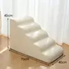 Escada para cães de estimação de comércio exterior para subir na cama, destacável e lavável, adequada para cães pequenos e idosos