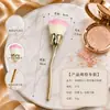 Flor de Rosa Más Vendida Transfronteriza Polvo Suelto Brocha de Maquillaje Herramientas de Belleza Brocha para Polvo de Uñas Brocha para Rubor Brocha para Contorno Brocha de Maquillaje Individual