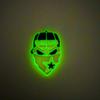 Nuevo Equipo de Béisbol Zuecos Fluorescentes Decoración de Flor para Zapato Hebilla de Zapato Accesorios de Flor para Zapato Joyería DIY Transfronterizo en Stock